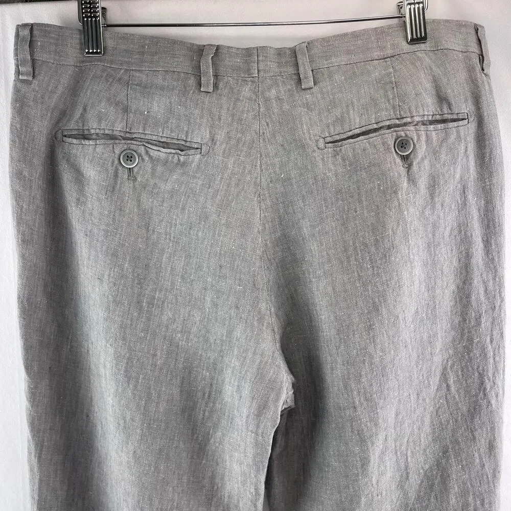 Banana Republic Modern Slim Fit Linen Pant Size 33x32